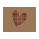 Plaid Heart