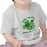 Plaid Inner Leprechaun t-shirts