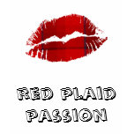 Plaid Lips t-shirts