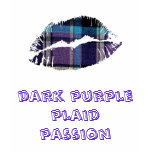 Plaid Lips t-shirts