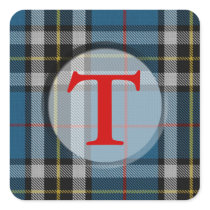 Plaid Monogram/Photo Frame