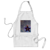 Plaid Star Apron