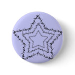 Plain barbwire star button
