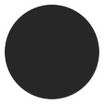 Plain black to personalise stickers