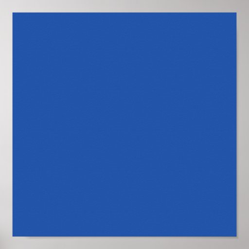 Plain Blue Background. Poster