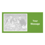 Plain Colour - Avocado Green photo cards