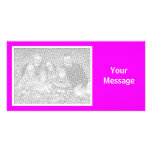 Plain Colour - Magenta photo cards