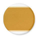 Plain cork board magnets