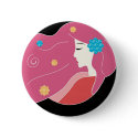 plain kimono girl pin buttons