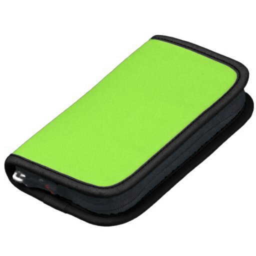 Plain Lime Green Background. Organizers