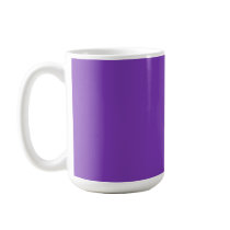 Plain Purple Background Mug