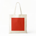 Plain Red Background. Canvas Bag