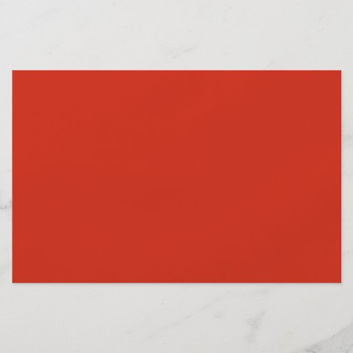 Plain Red Background. Personalised Flyer | Zazzle