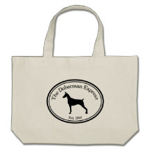 Plain Silhouette Doberman Express Bag