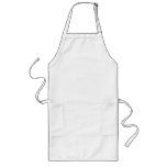 Plain White Apron