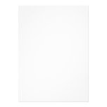 Plain White Invitation