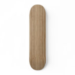 Plain Wood Skateboard