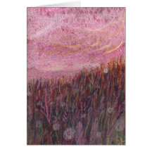Plains at Sunset Cards