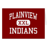 Plainview - Indians - High - Ardmore Oklahoma Greeting Cards