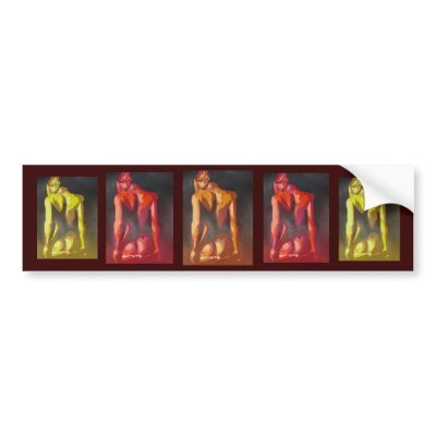 Plaits and Panties Bumper Sticker by taiche