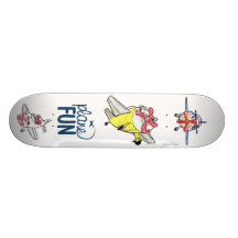 Plale FUN - #2 Custom Skate Board