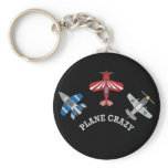 Plane Crazy Keychain