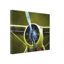 Plane - DeHavilland U-6A Beaver Stretched Canvas Prints