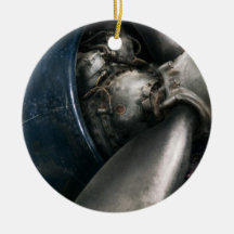 Plane - Pilot - Prop - You are clear to go Christmas Tree Ornaments