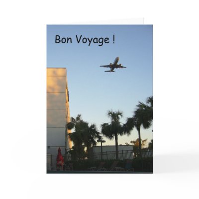 plane travels cards by cardart