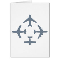 Planes 4 Folding Card