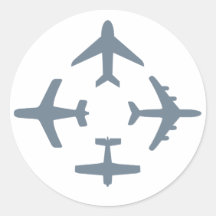 Planes 4 Sticker
