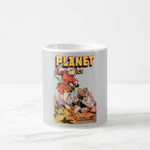 Planet comics - classic style comic art coffee mugs