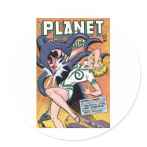 Planet Comics No 52 Stickers
