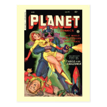 Planet Comics No 70 Postcards