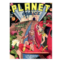 Planet Comics Post Cards