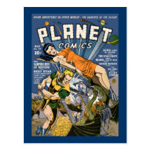 Planet Comics Postcards