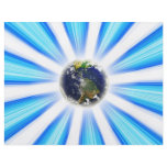 Planet Earth Abstract Vortex Custom Flyer