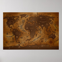 Planet Earth-Inversed Posters