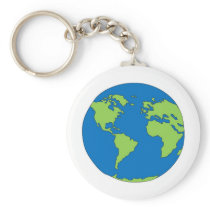 Planet Earth Keychains