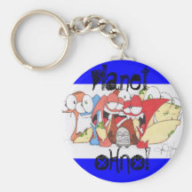 Planet OHNO! Spring Line Key Chain