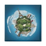 Planet Paris magnet