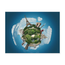 Planet Paris postcard