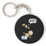Planet Pluto WTF!? Keychain
