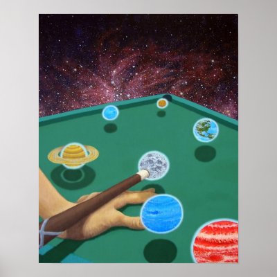 Planet Pool Print by bobby77lee