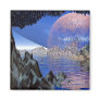 Planet Rising Refrigerator Magnet