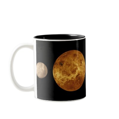 Planet Size Comparison Mug by harlowandcompany