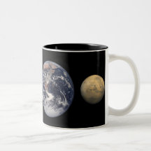 Planet Size Comparison Mug