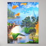 PLANETA AGUA series - by LEOMARIANO posters