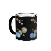 Planetary Montage Coffee Mug