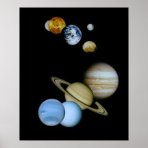 Planetary Montage Poster